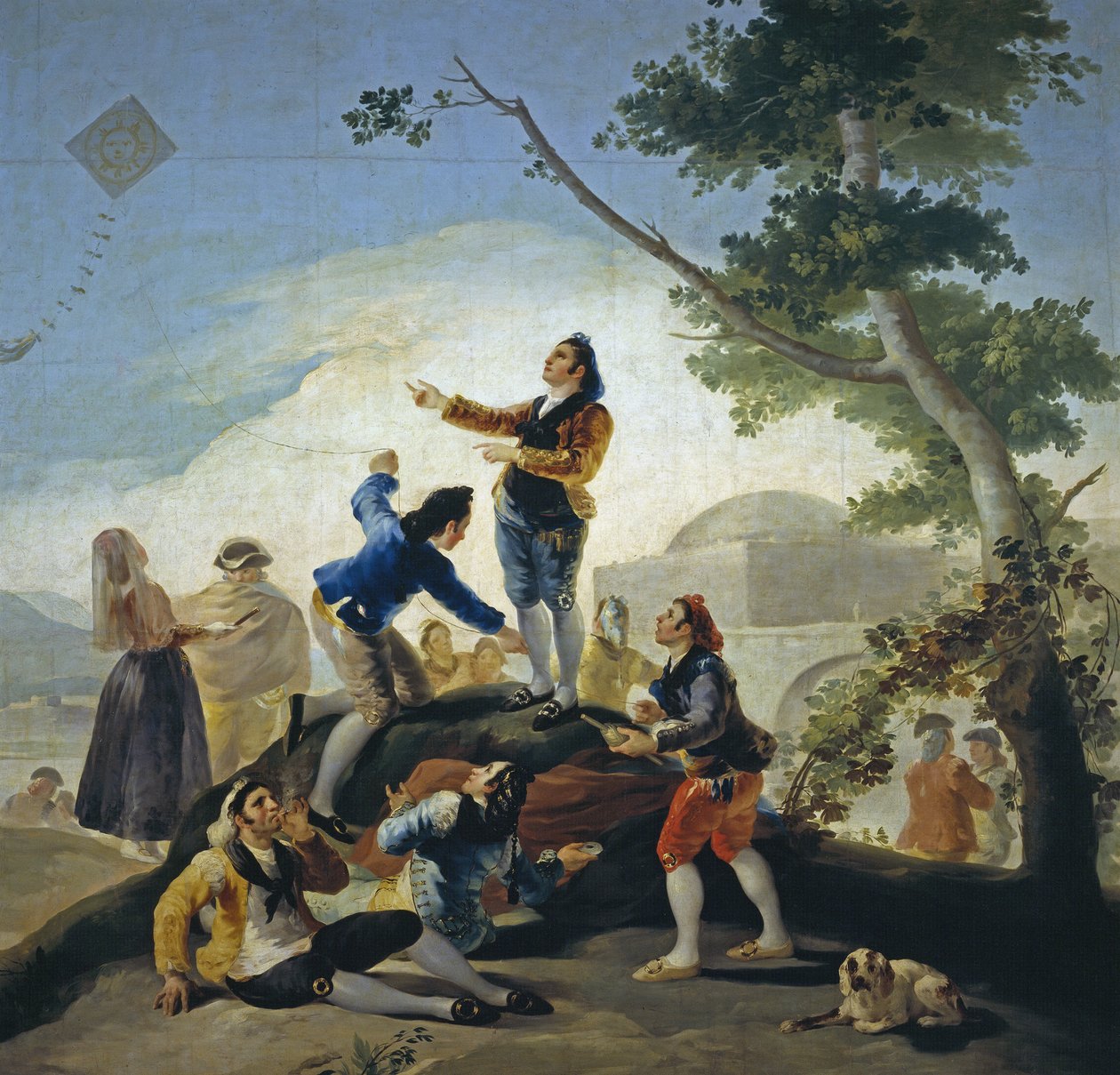 Egy sárkány A sárkány, 1778 alkotó: Francisco de Goya