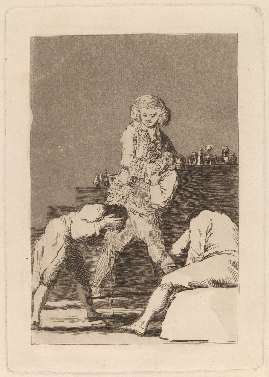 Al Conde Palatino (Nádor grófnak) alkotó: Francisco de Goya