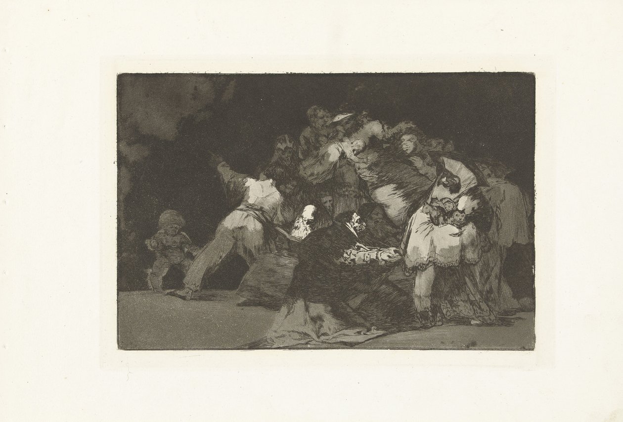 Általános hülyeség Különböző általános Los Disparates (The Follies) (sorozat címe) Los Proverbios (A Példabeszédek) (sorozat címe) alkotó: Francisco de Goya