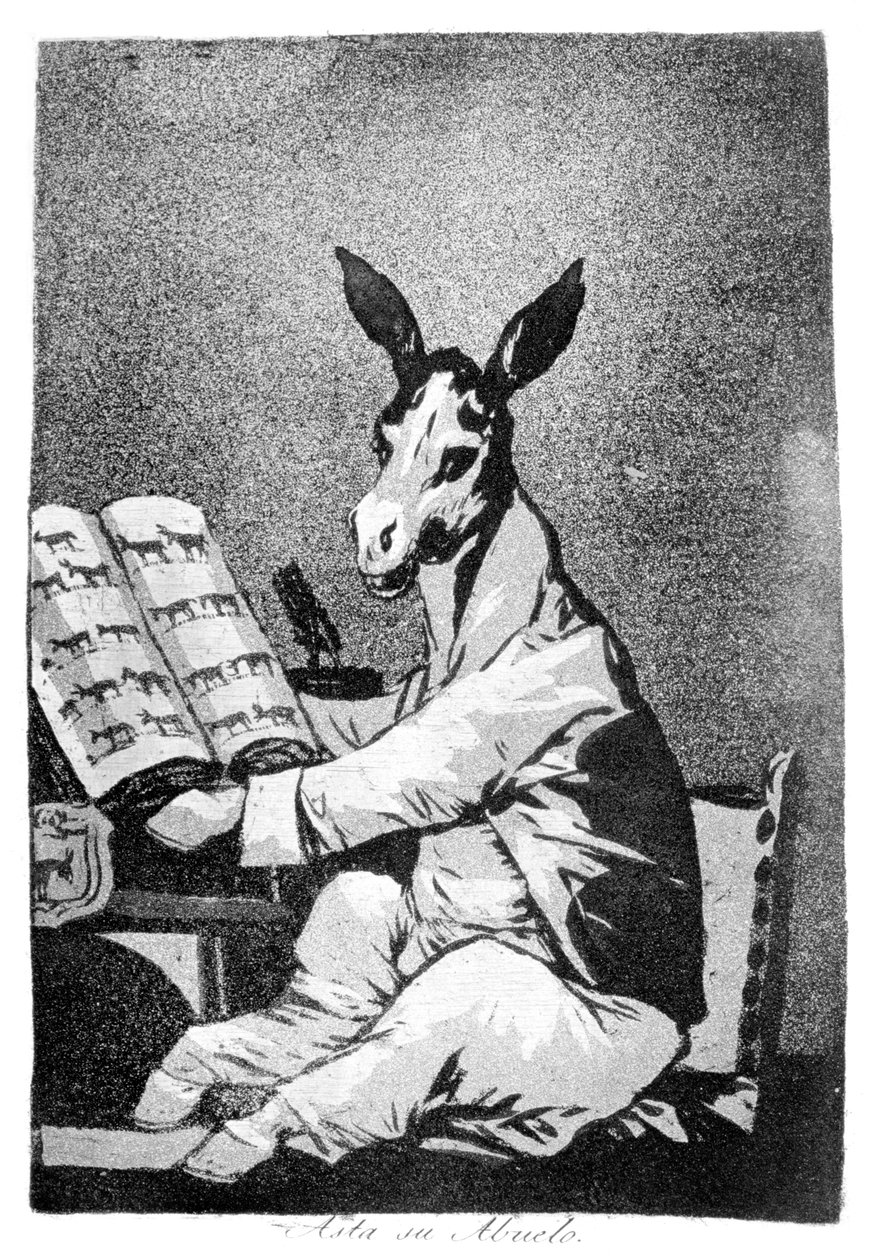 Már a nagyapja, 1799 alkotó: Francisco de Goya