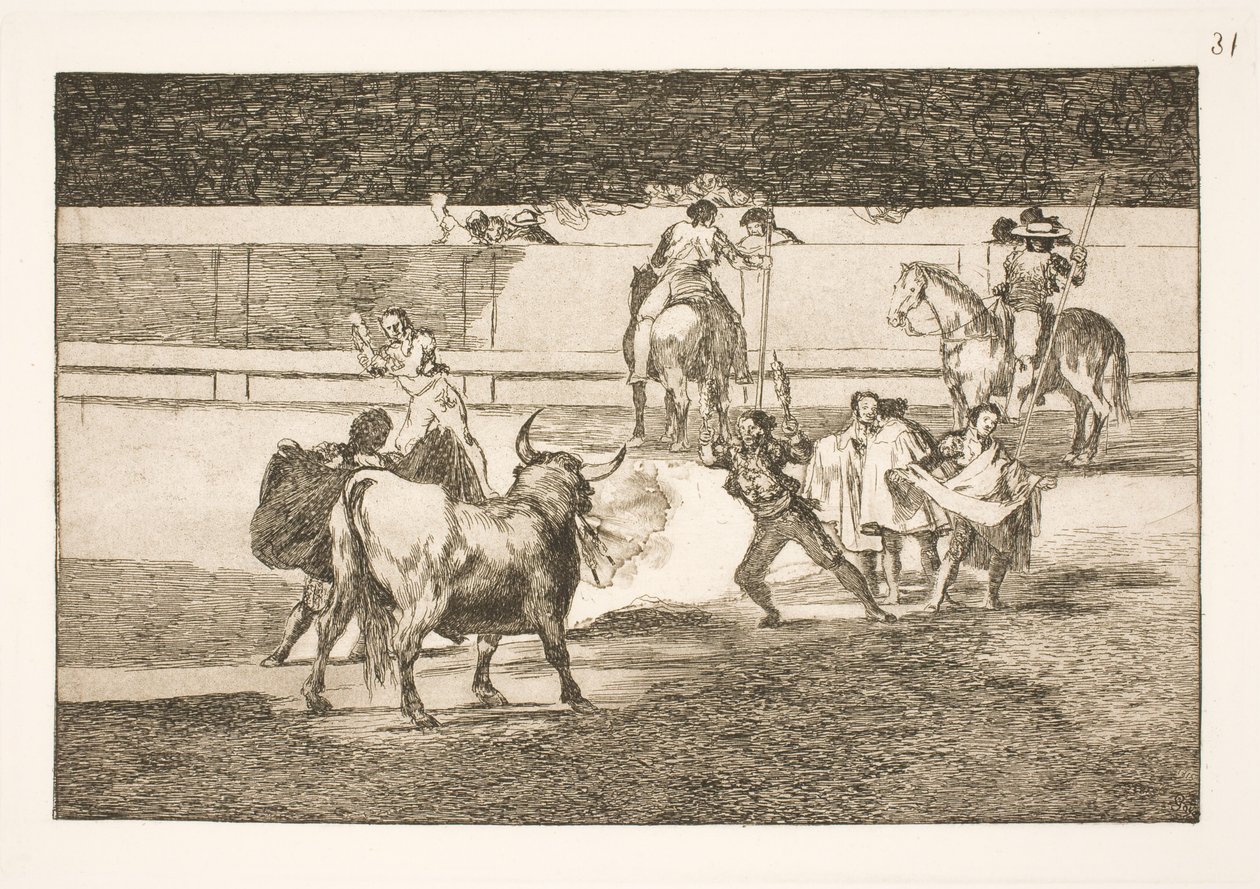 Banderillák villám kínai alkotó: Francisco de Goya