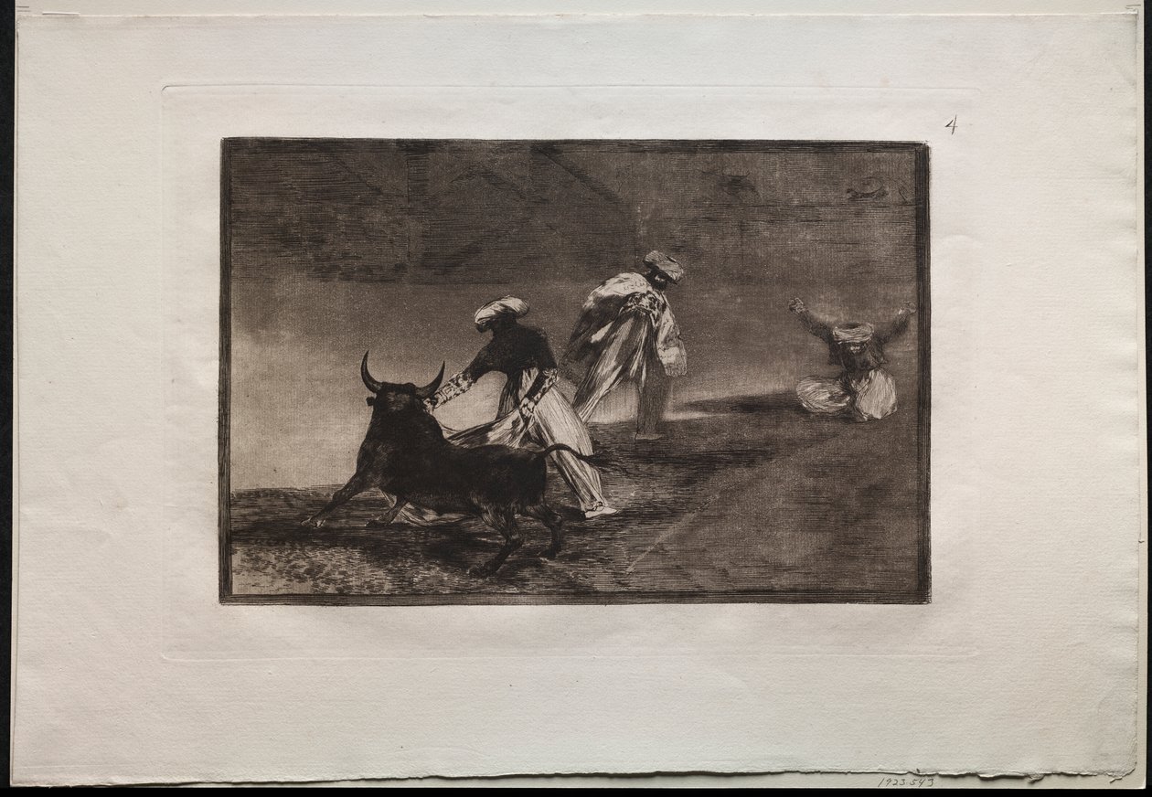 Bikaviadalok: Egy másikat játszanak a Cape-vel egy elzárásban alkotó: Francisco de Goya