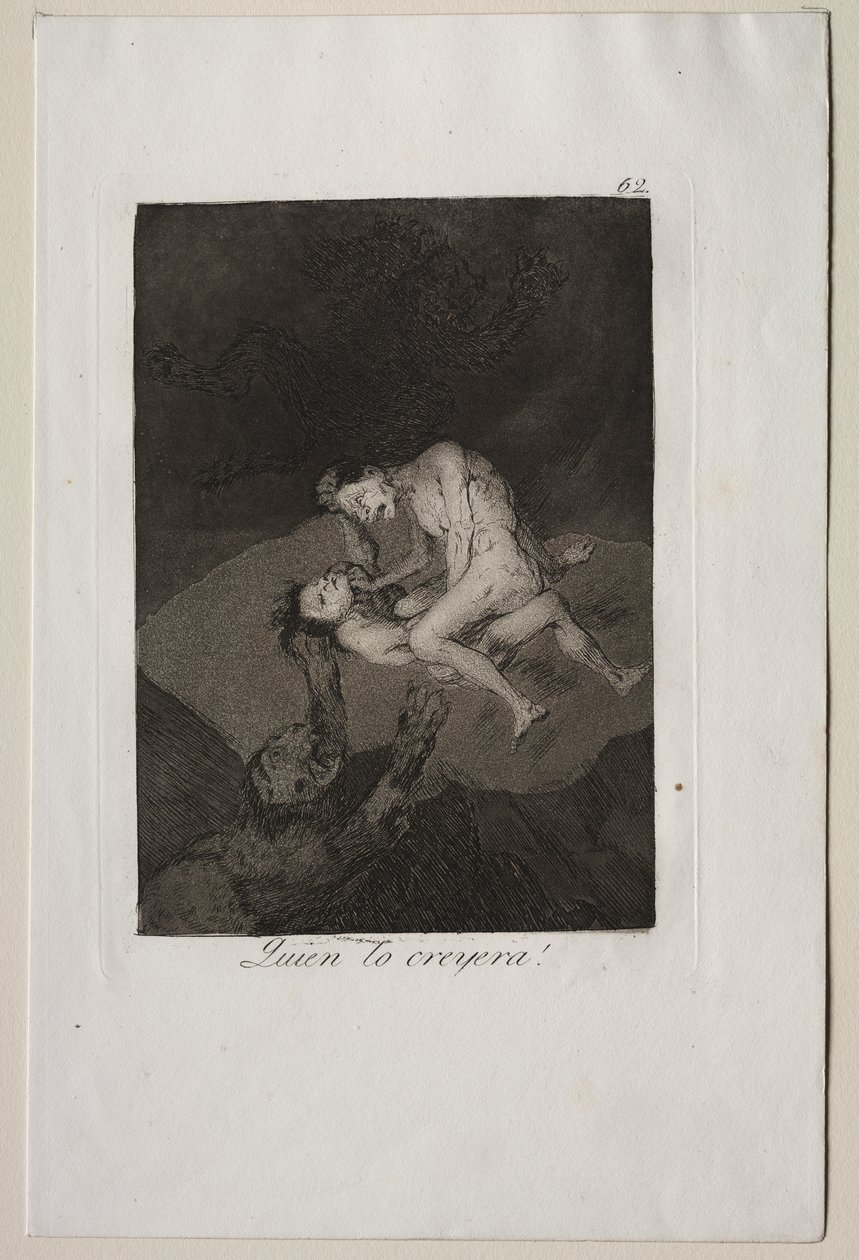 Szeszélyek: Ki gondolta volna! alkotó: Francisco de Goya
