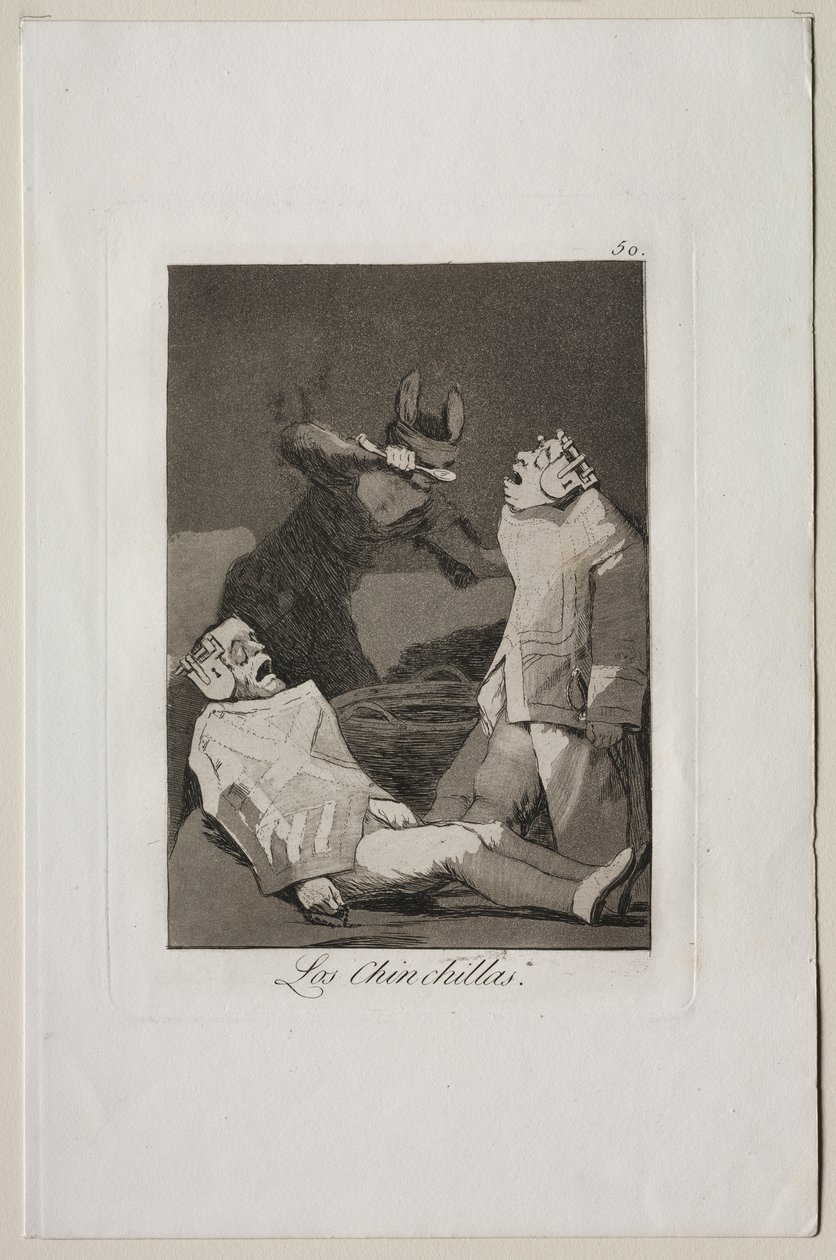 Caprichos: A csincsillák alkotó: Francisco de Goya