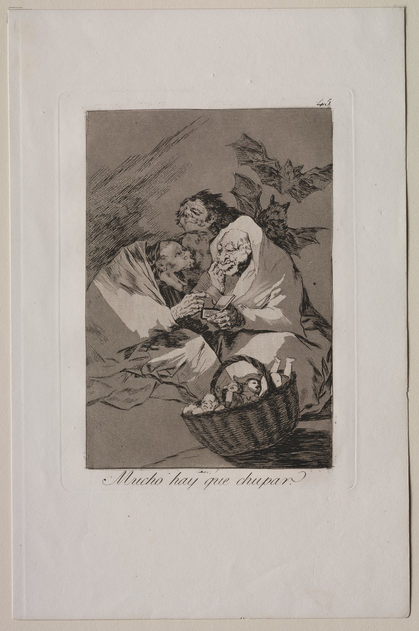 Caprichos: Rengeteg szívnivaló van alkotó: Francisco de Goya