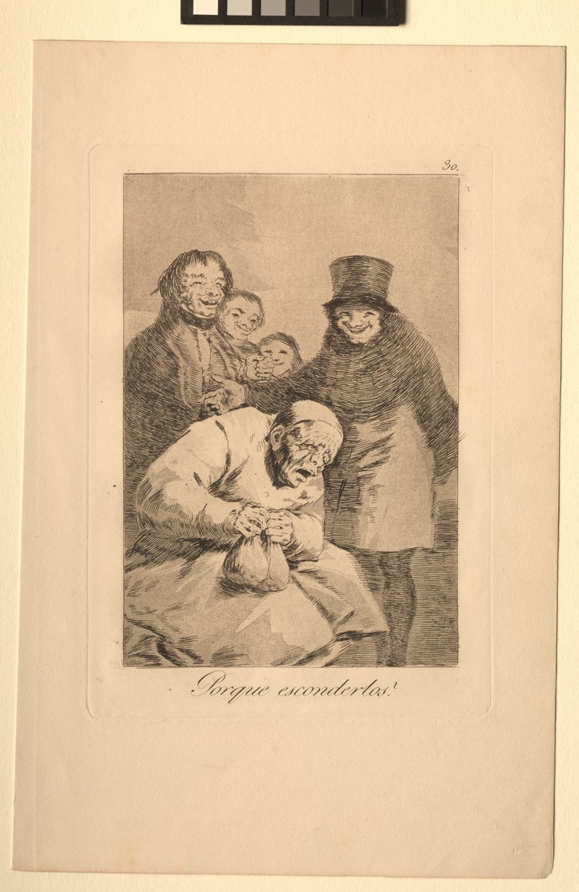 Caprichos: Miért rejtsd el őket? alkotó: Francisco de Goya