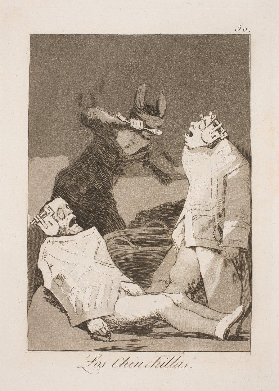 Chinchillarotter alkotó: Francisco de Goya