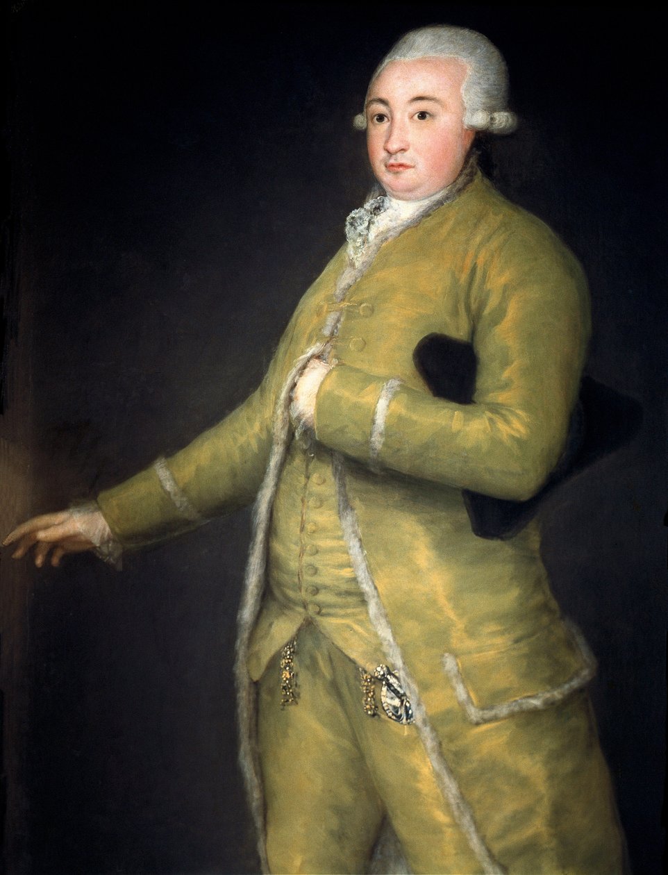 Francois de Cabarrus gróf (Francis de Cabarrus alkotó: Francisco de Goya