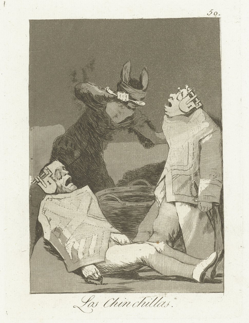 csincsillák A csincsillák (cím a tárgyon) Los Caprichos (sorozat címe) alkotó: Francisco de Goya