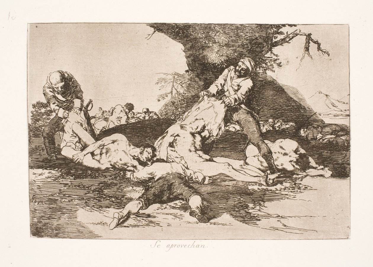 Felszerelik magukat (16) alkotó: Francisco de Goya