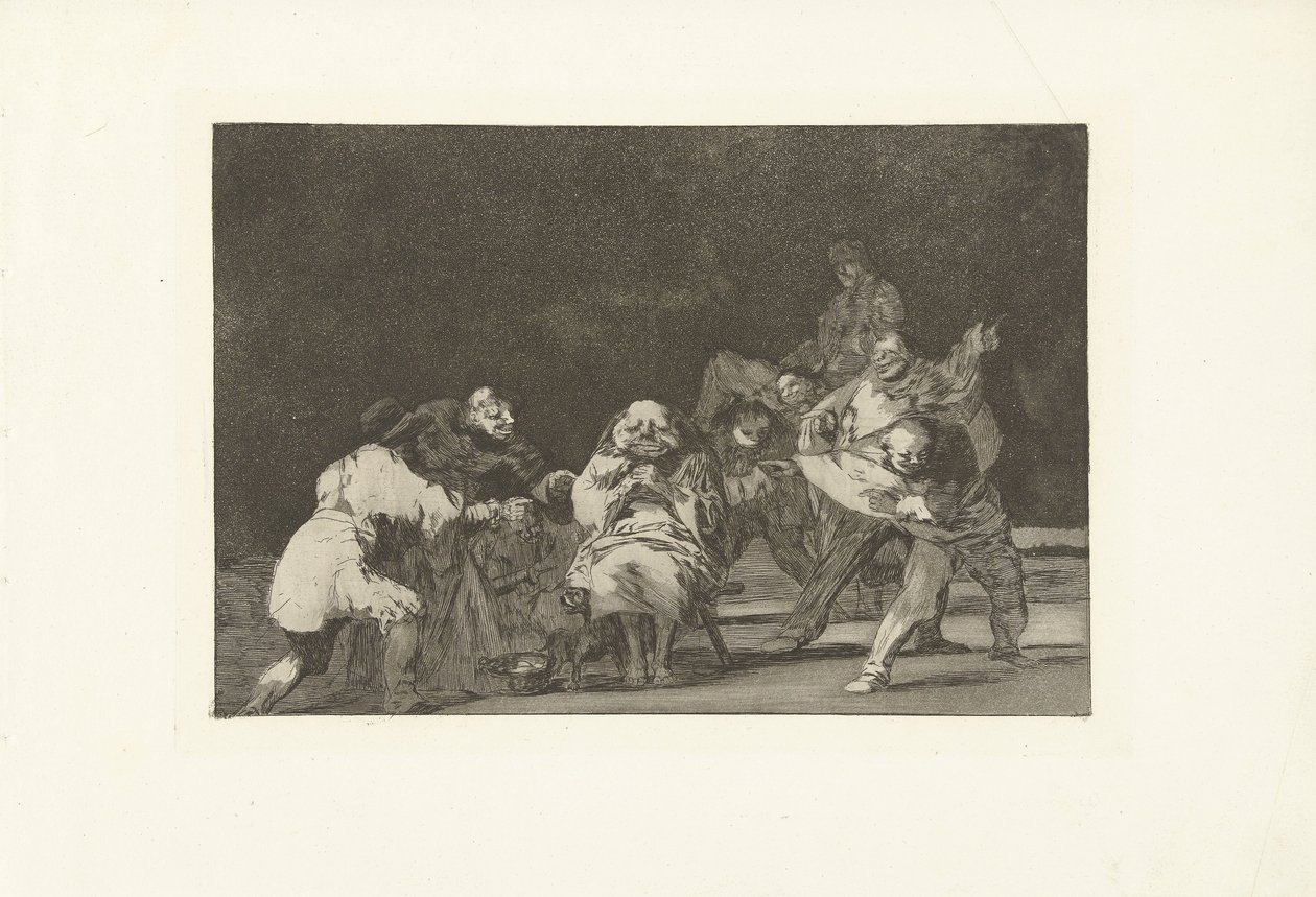 A hűség La Lealtad Los Disparates (The Follies) (sorozat címe) Los Proverbios (A Példabeszédek) (sorozat címe) alkotó: Francisco de Goya