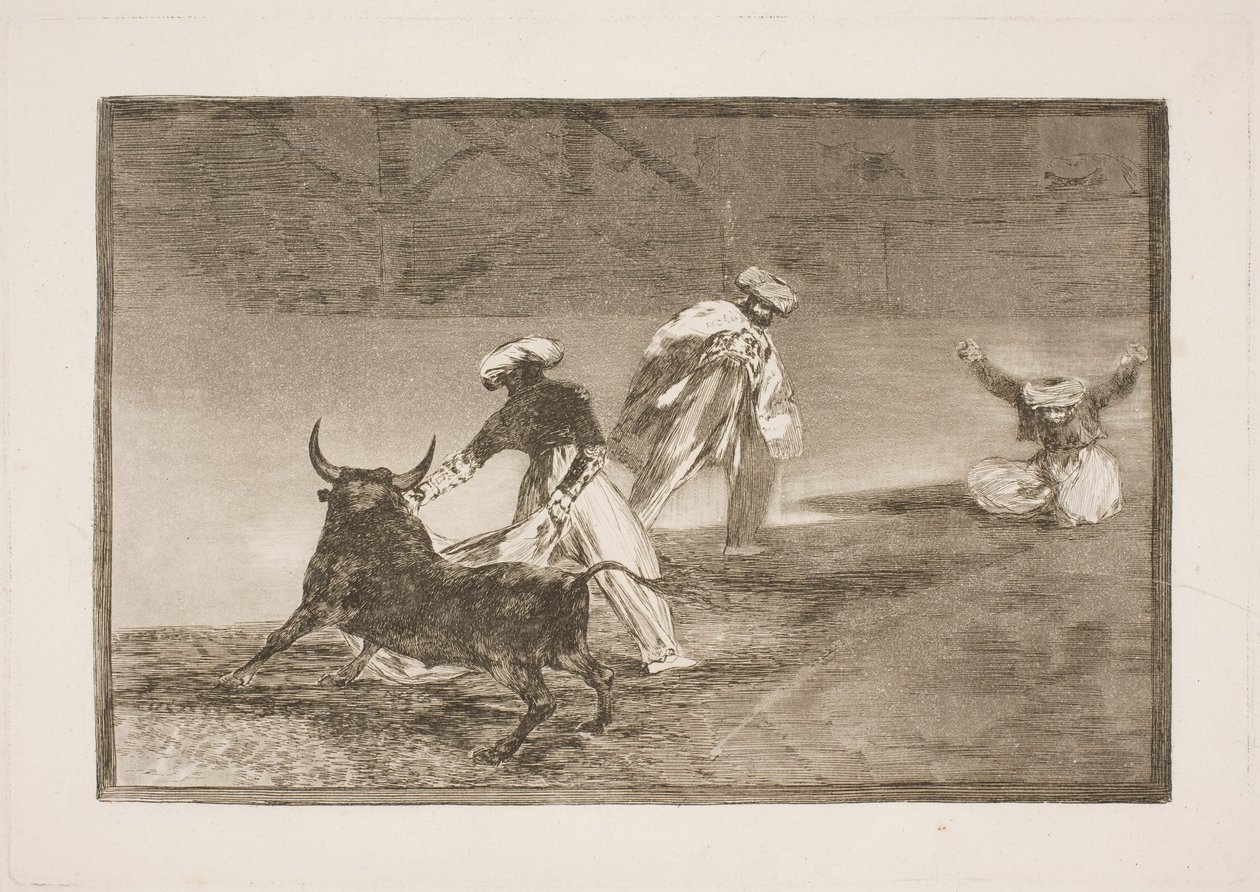 A kifutóban ugratnak valaki mást alkotó: Francisco de Goya