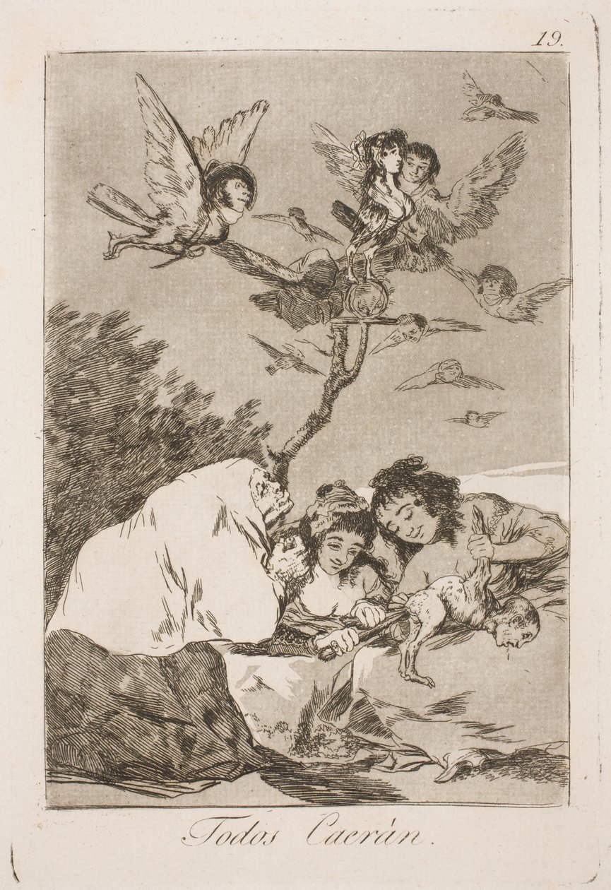 Mind lezuhannak alkotó: Francisco de Goya