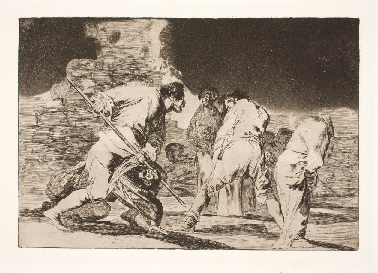 Az ostoba harag (Hihetetlen – és Isten teremtett minket) alkotó: Francisco de Goya
