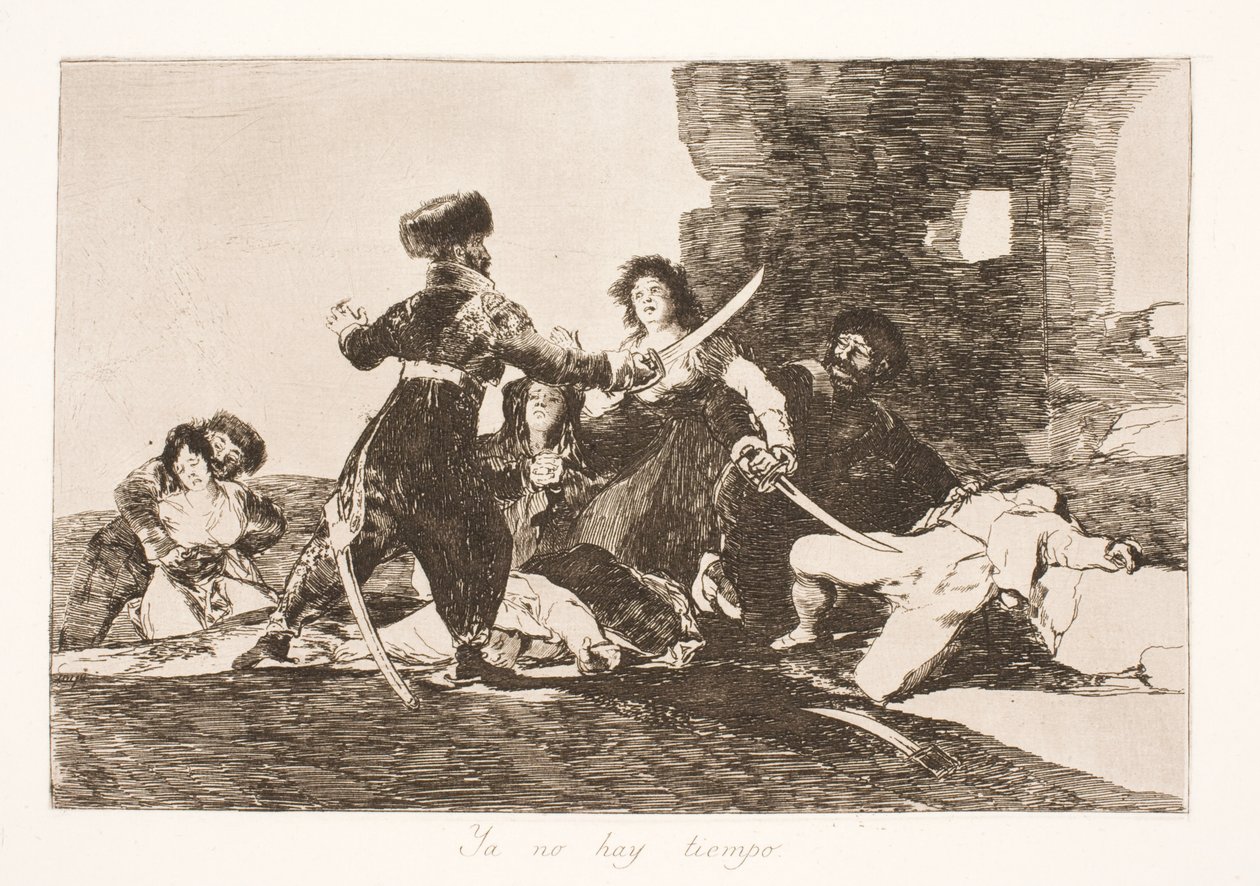 Már túl késő (19) alkotó: Francisco de Goya