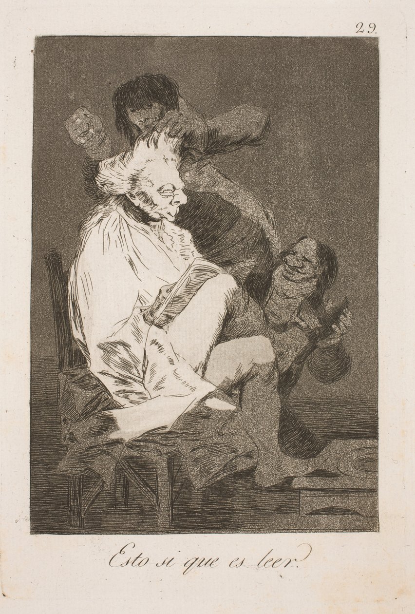 Ezt hívják olvasásnak alkotó: Francisco de Goya