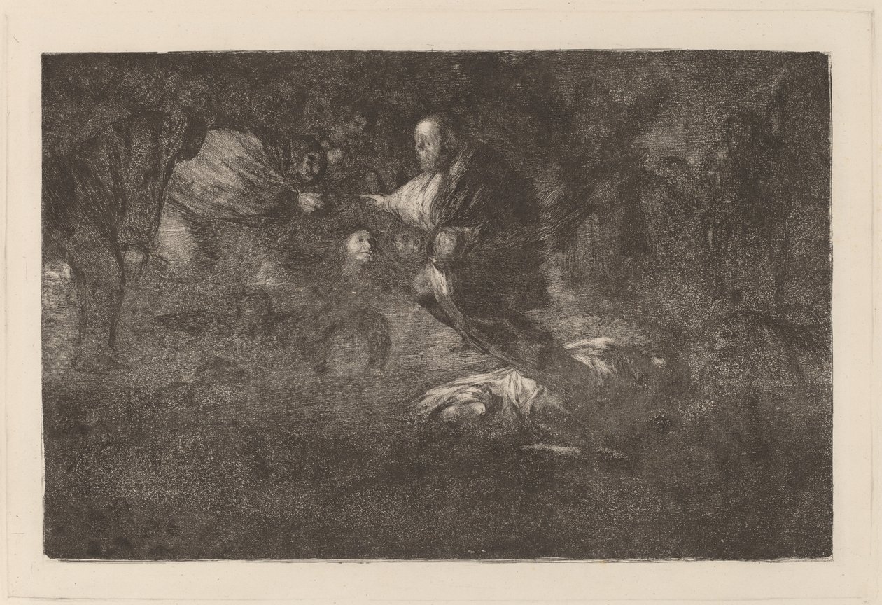 Isten megteremti őket, és ők egyesülnek (Isten teremti őket, és ők egyesülnek) alkotó: Francisco de Goya