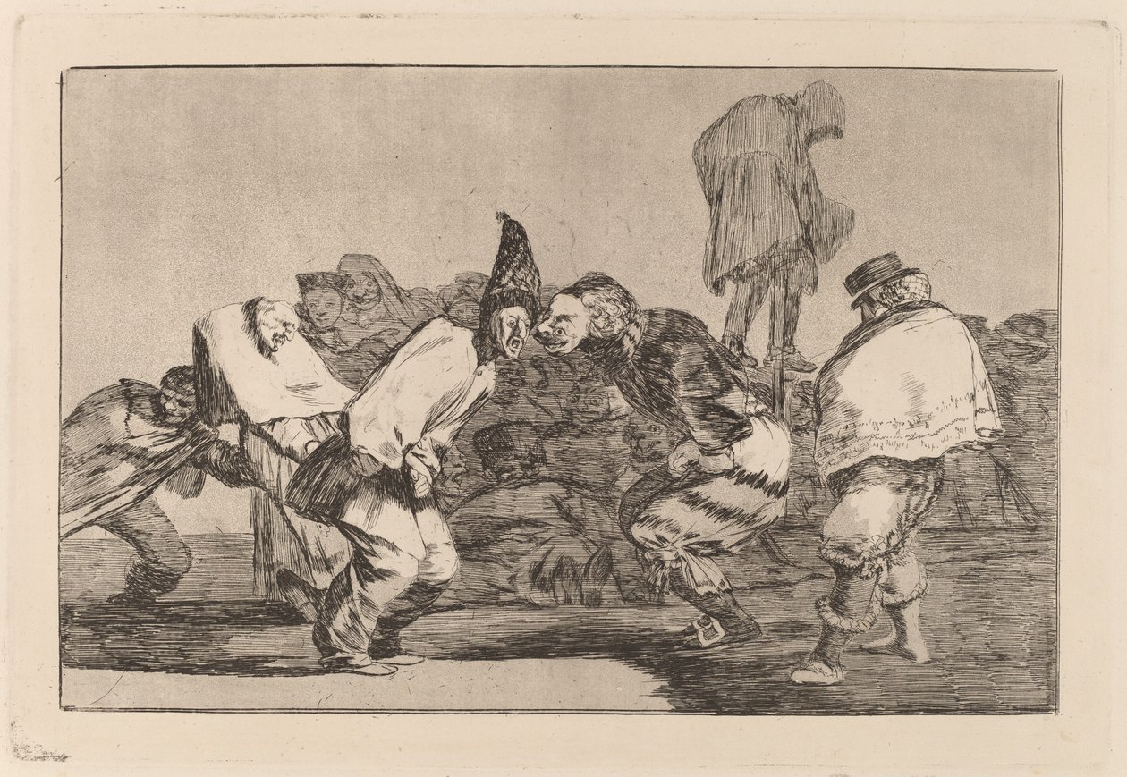 Disparate de Carnaval (Carnival Folly) alkotó: Francisco de Goya