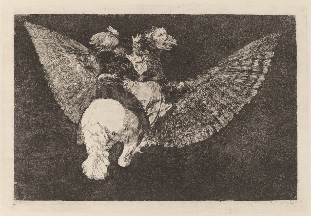 Különböző volante (Flying Folly) alkotó: Francisco de Goya