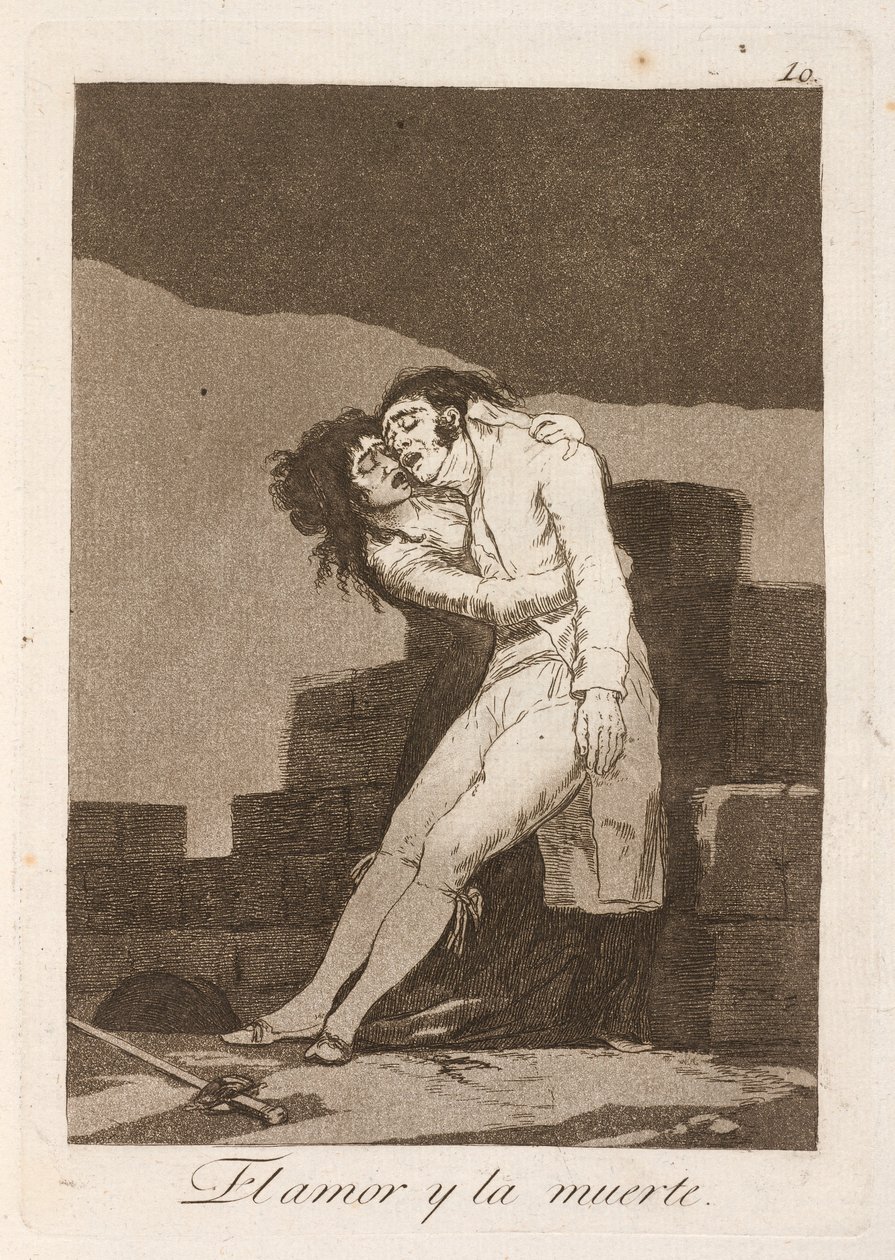 szerelem és halál alkotó: Francisco de Goya