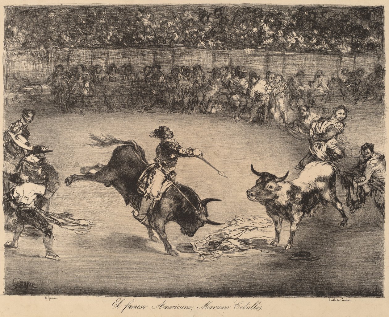 A híres amerikai, Mariano Ceballos (A híres amerikai, Mariano Ceballos) alkotó: Francisco de Goya