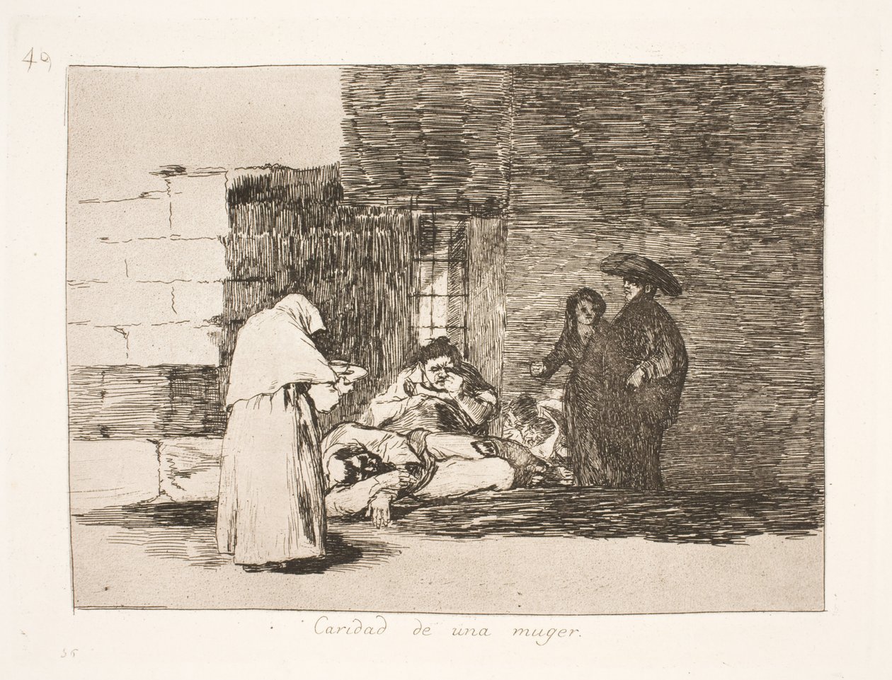 Egy női kegyelem (49) alkotó: Francisco de Goya