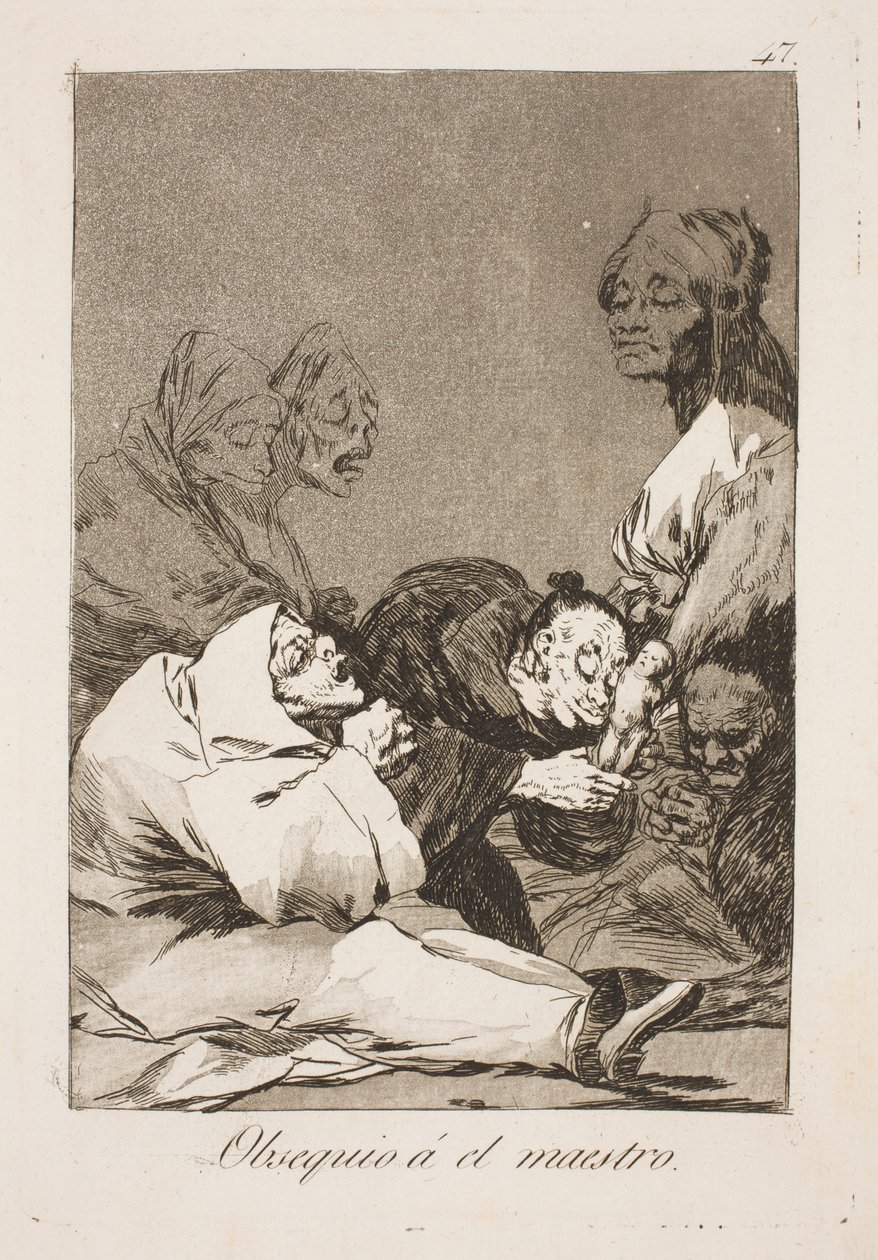 Ajándék a mesternek alkotó: Francisco de Goya