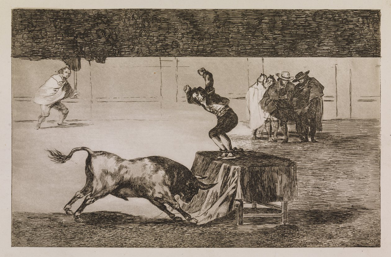 Egy újabb őrült cselekedet ugyanabban az arénában alkotó: Francisco de Goya