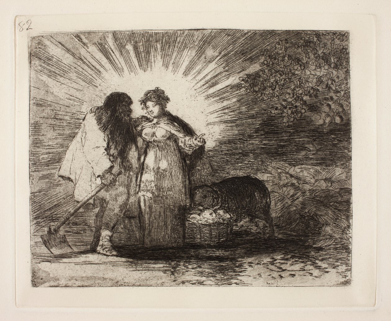 Magyar: The Disasters of War, 82. számú tábla alkotó: Francisco de Goya