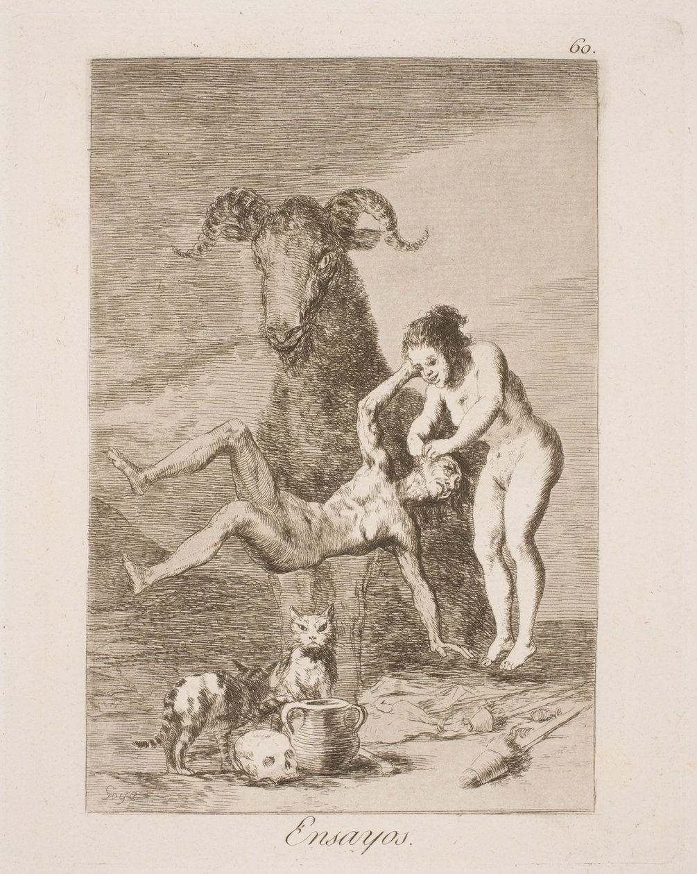 Kísérlet alkotó: Francisco de Goya