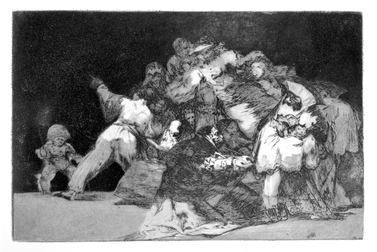 Riddle tábornok, 1819-1823 alkotó: Francisco de Goya