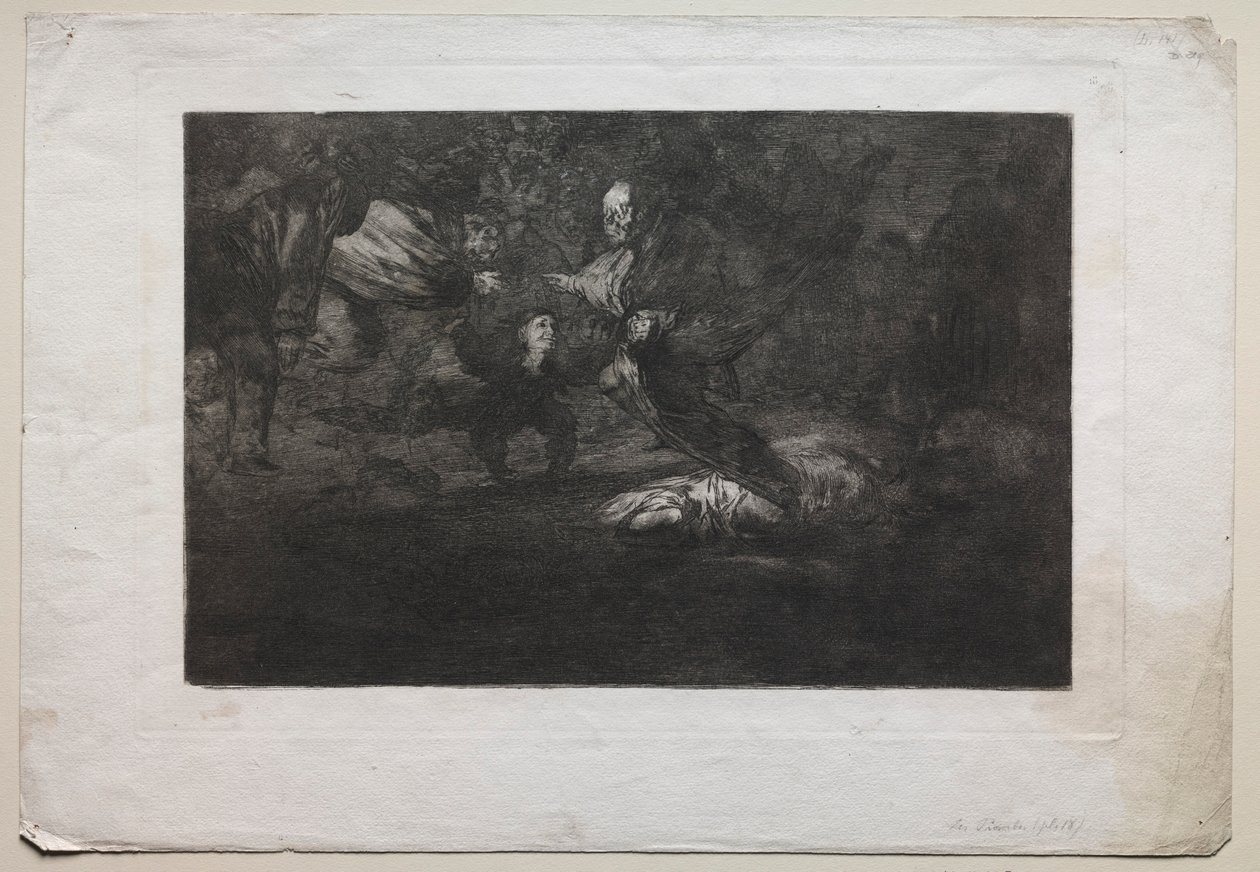 Isten megteremti őket, és ők egyesülnek. alkotó: Francisco de Goya