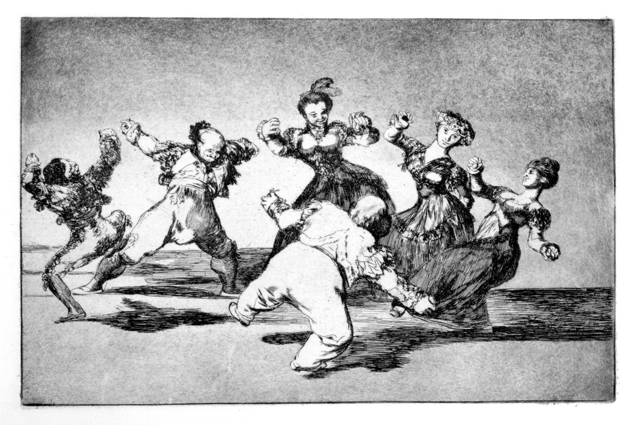 Boldog fantázia, 1819-1823 alkotó: Francisco de Goya