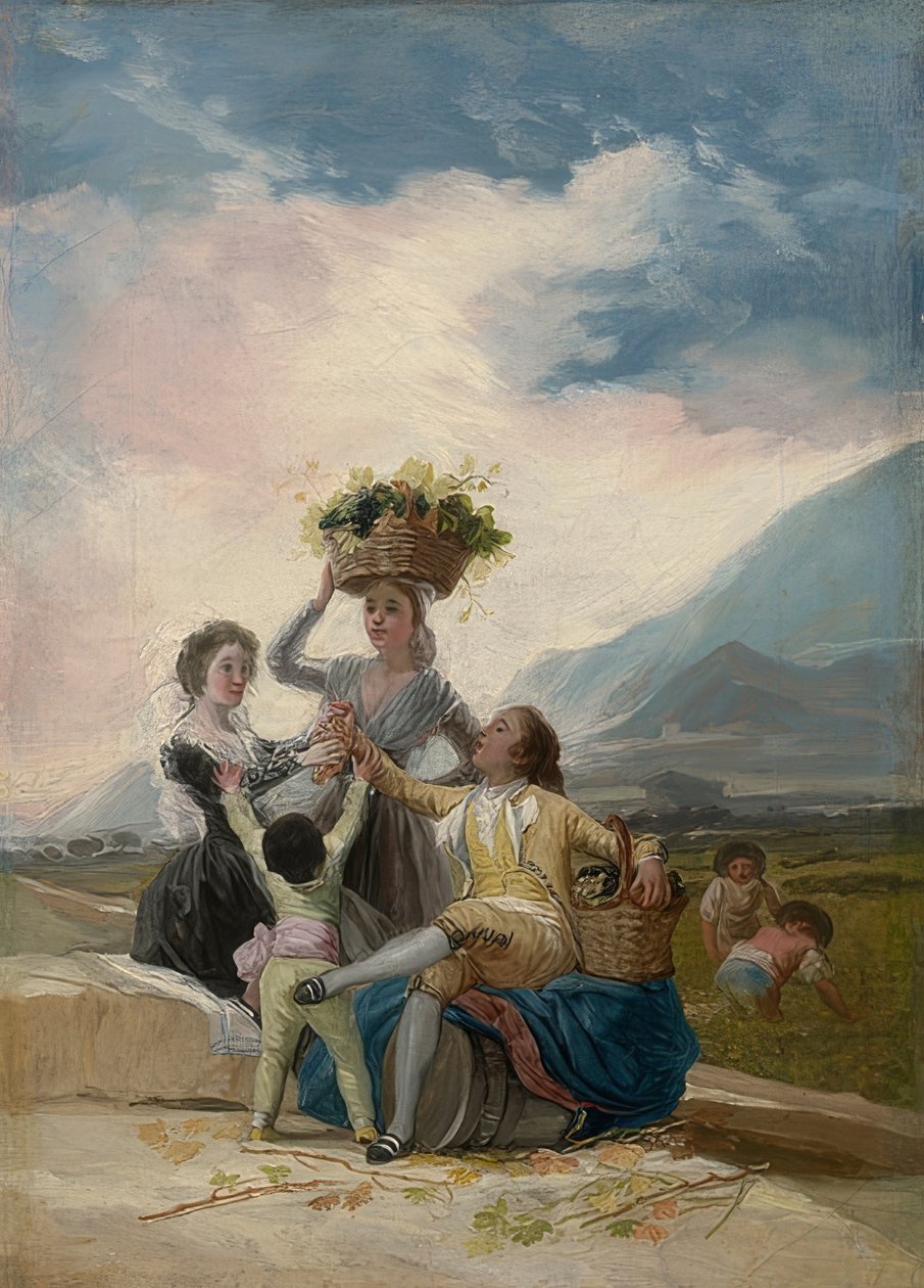 Herbst. 1786 alkotó: Francisco de Goya