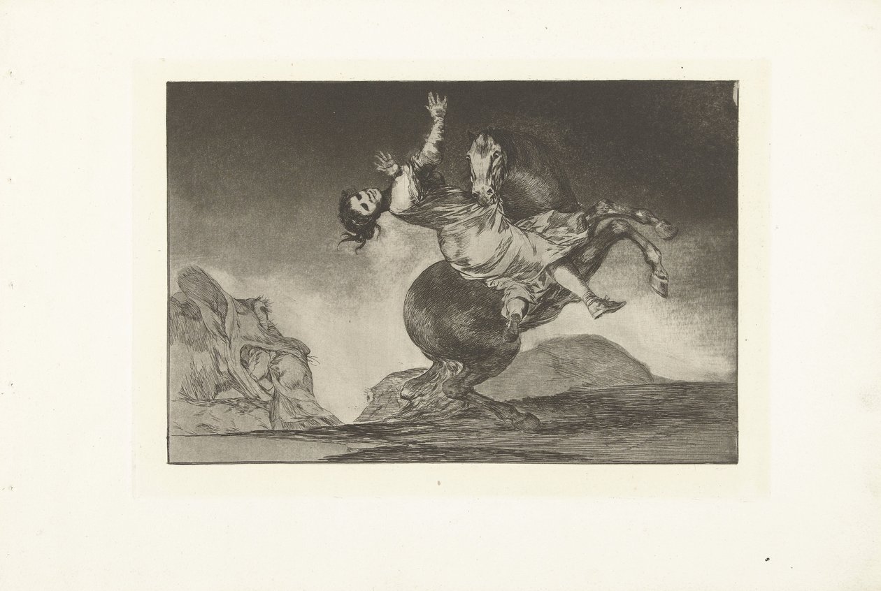 Az emberrabló ló El caballo raptor Los Disparates (The Follies) (sorozat címe) Los Proverbios (A Példabeszédek) (sorozat címe) alkotó: Francisco de Goya