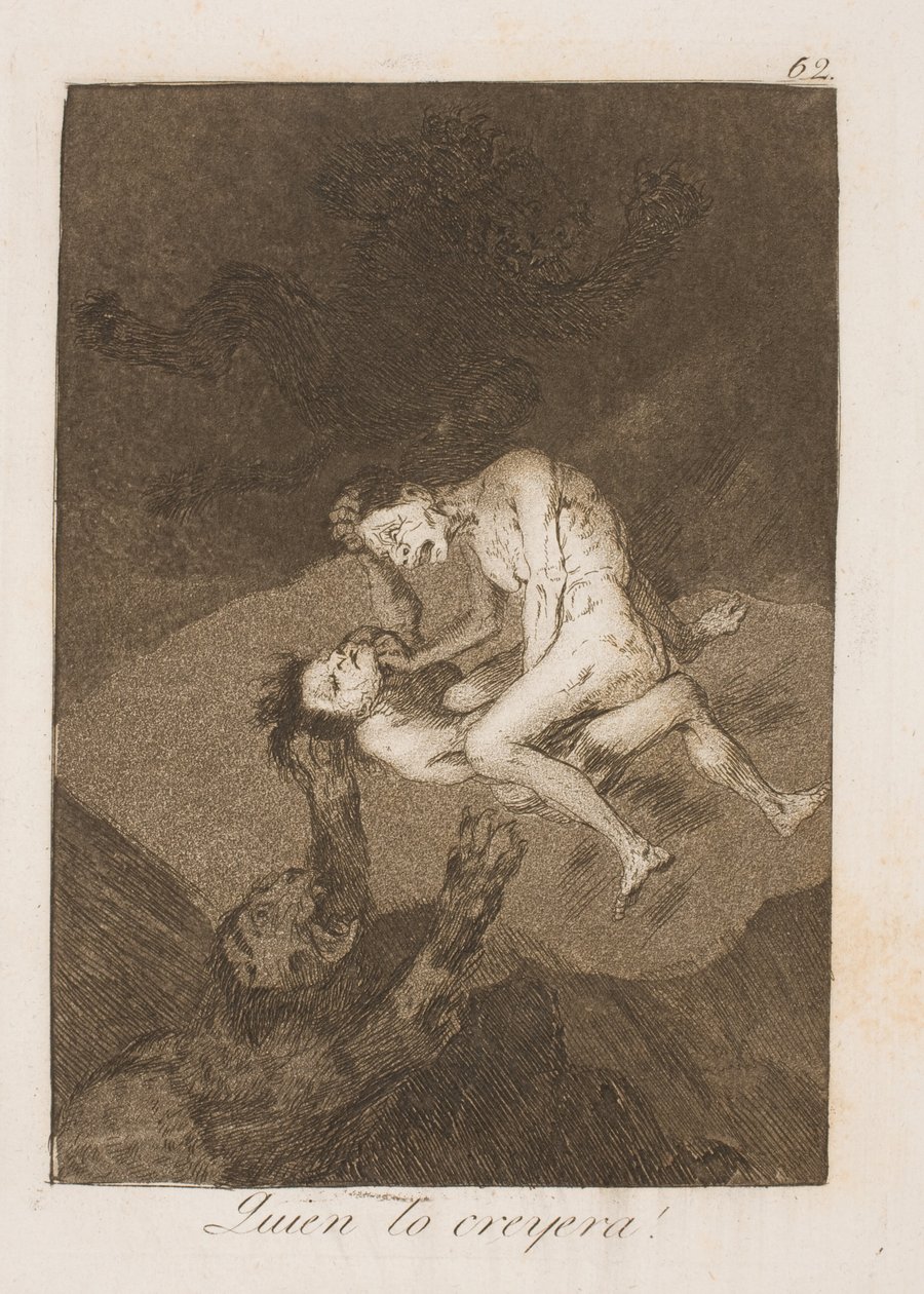 Ki gondolta volna! alkotó: Francisco de Goya