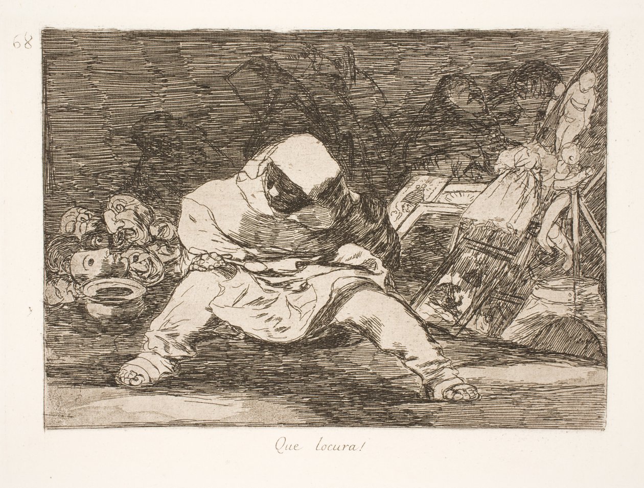 Micsoda őrület! (68) alkotó: Francisco de Goya
