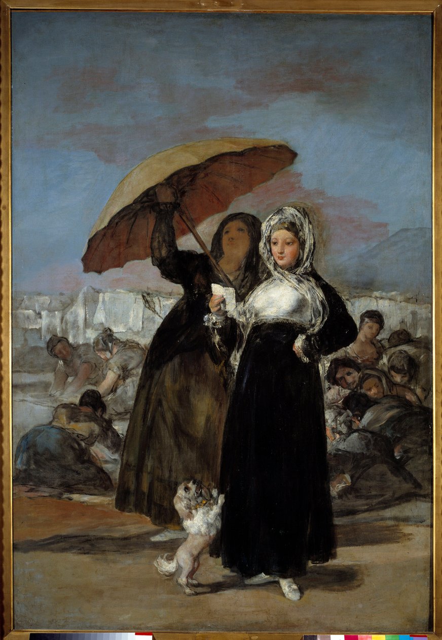 A levél vagy a fiatal festmény Francisco de Goya (1746-1828) 1814 V. 1,81x1,25 m Lille, Szépművészeti Múzeum alkotó: Francisco de Goya