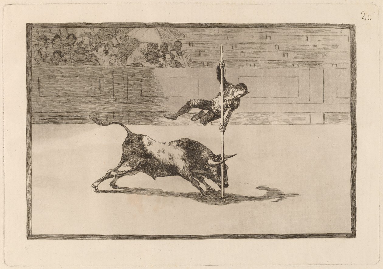 Juanito Apinani Könnyűség és merészség a ringben Madridban alkotó: Francisco de Goya