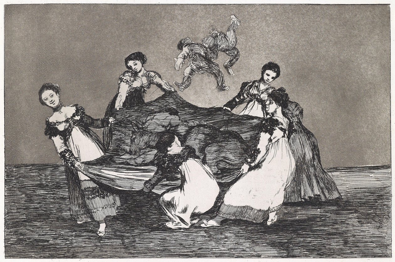A Példabeszédek), kiadás alkotó: Francisco de Goya