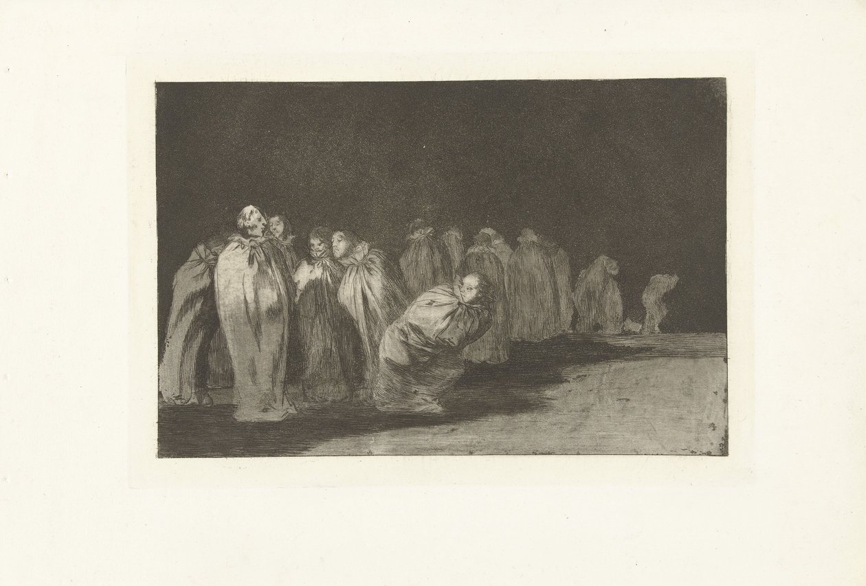 Férfiak zsebben Los Ensacados Los Disparates (The Follies) (sorozat címe) Los Proverbios (A Példabeszédek) (sorozat címe) alkotó: Francisco de Goya