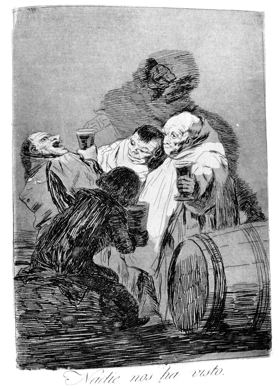 Senki sem látott minket, 1799 alkotó: Francisco de Goya