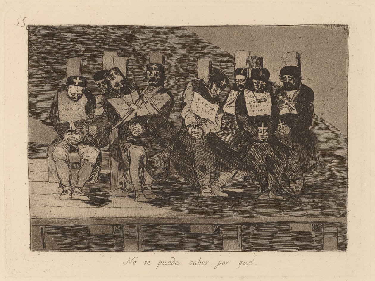 Nem lehet megmondani, miért (Nem lehet megmondani, miért) alkotó: Francisco de Goya
