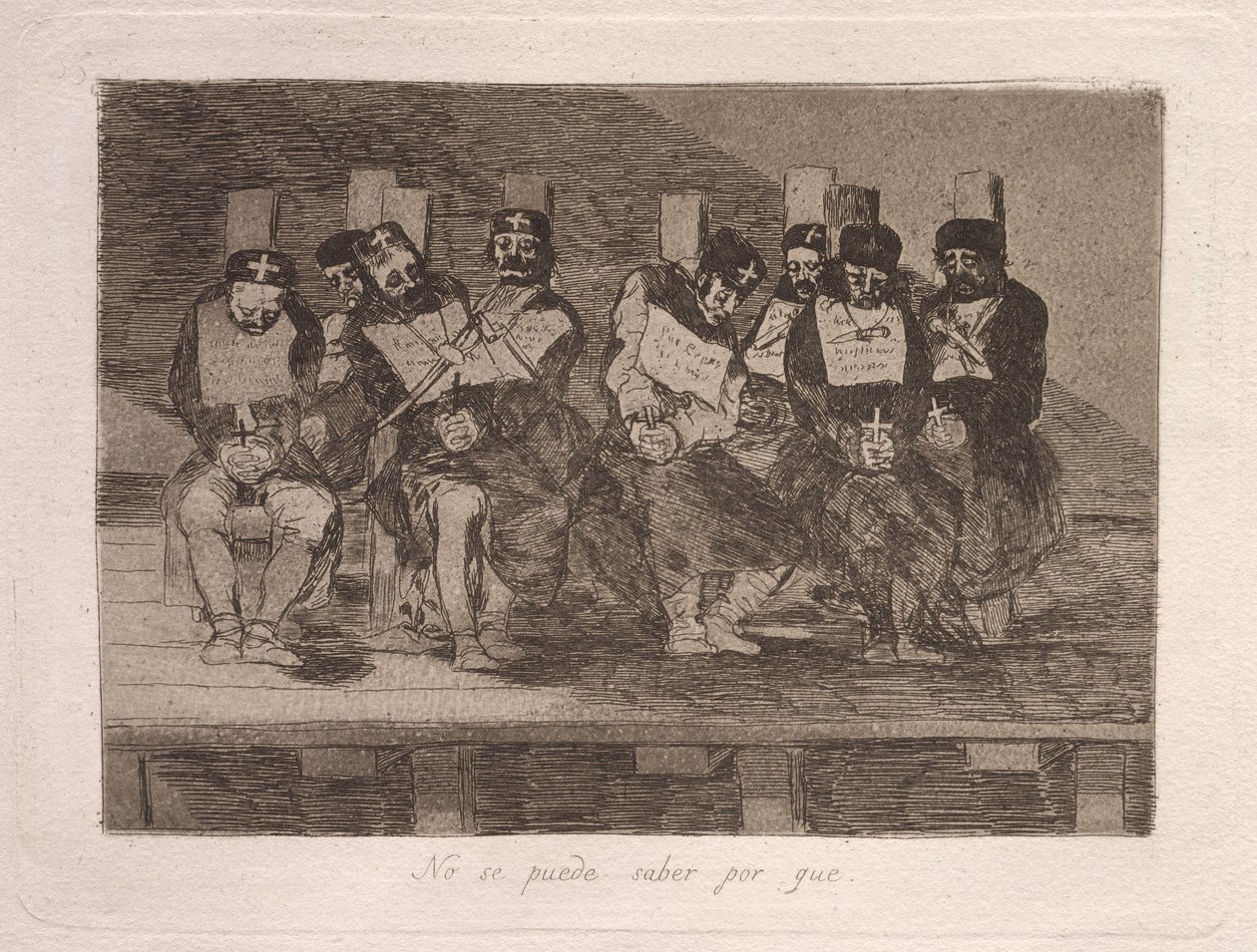 Nem lehet megmondani, miért (Nem lehet megmondani, miért) alkotó: Francisco de Goya