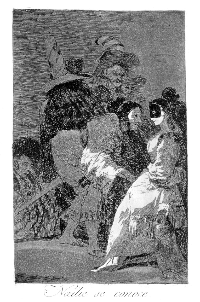 Senki sem ismeri magát, 1799 alkotó: Francisco de Goya