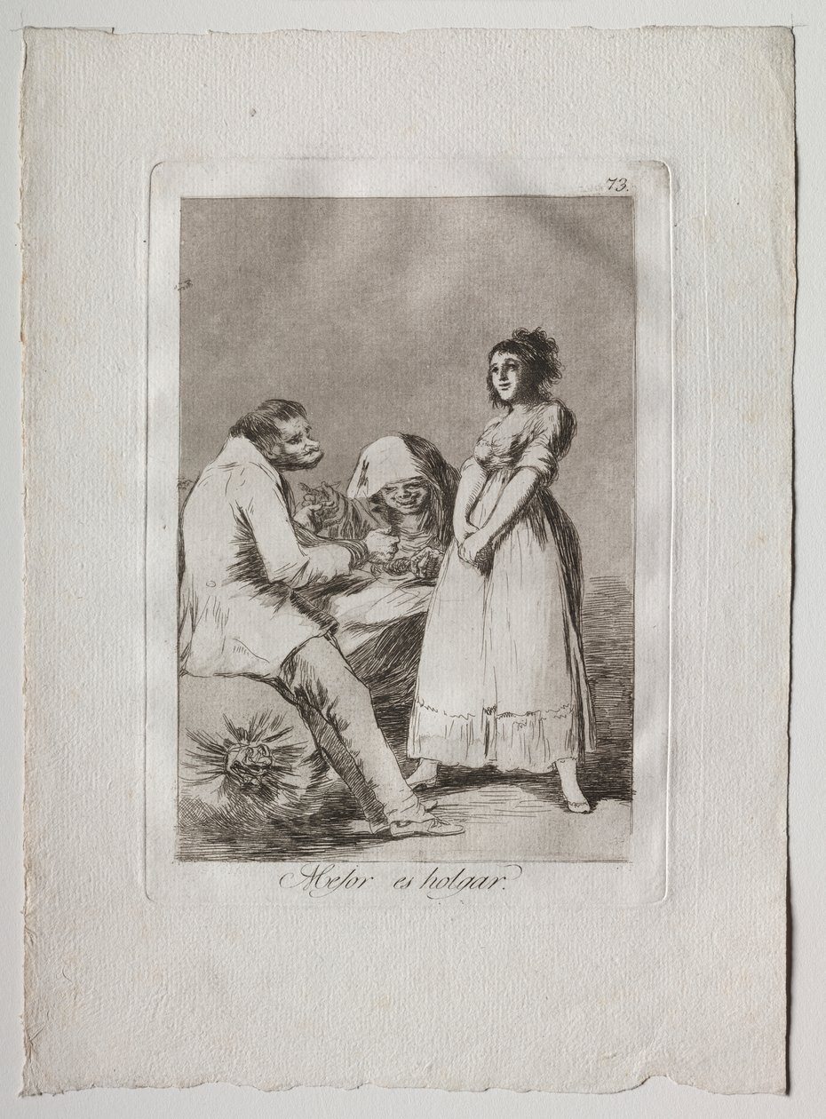 Ochenta Caprichos: Jobb lustának lenni alkotó: Francisco de Goya