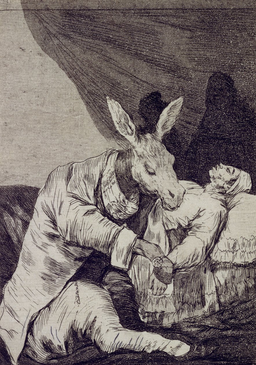 Milyen betegségben fog meghalni Capricho No 40 alkotó: Francisco de Goya