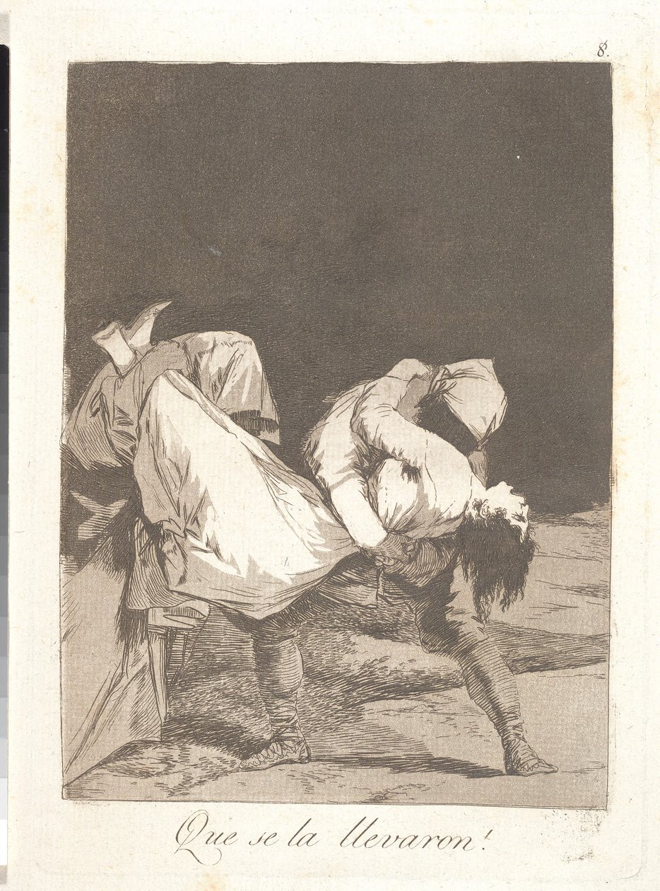 És elrángatják alkotó: Francisco de Goya