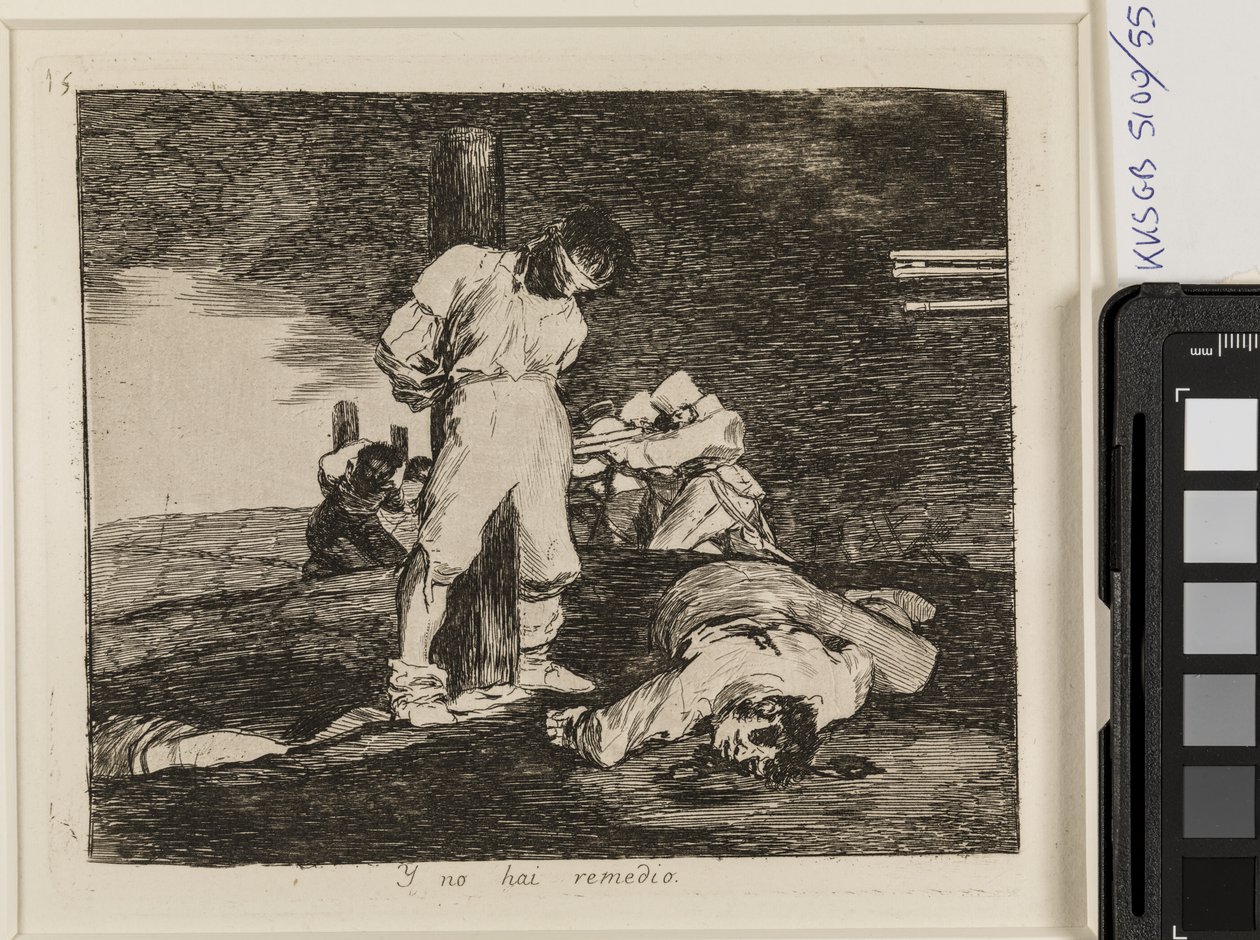 És nincs több tennivaló (15) alkotó: Francisco de Goya