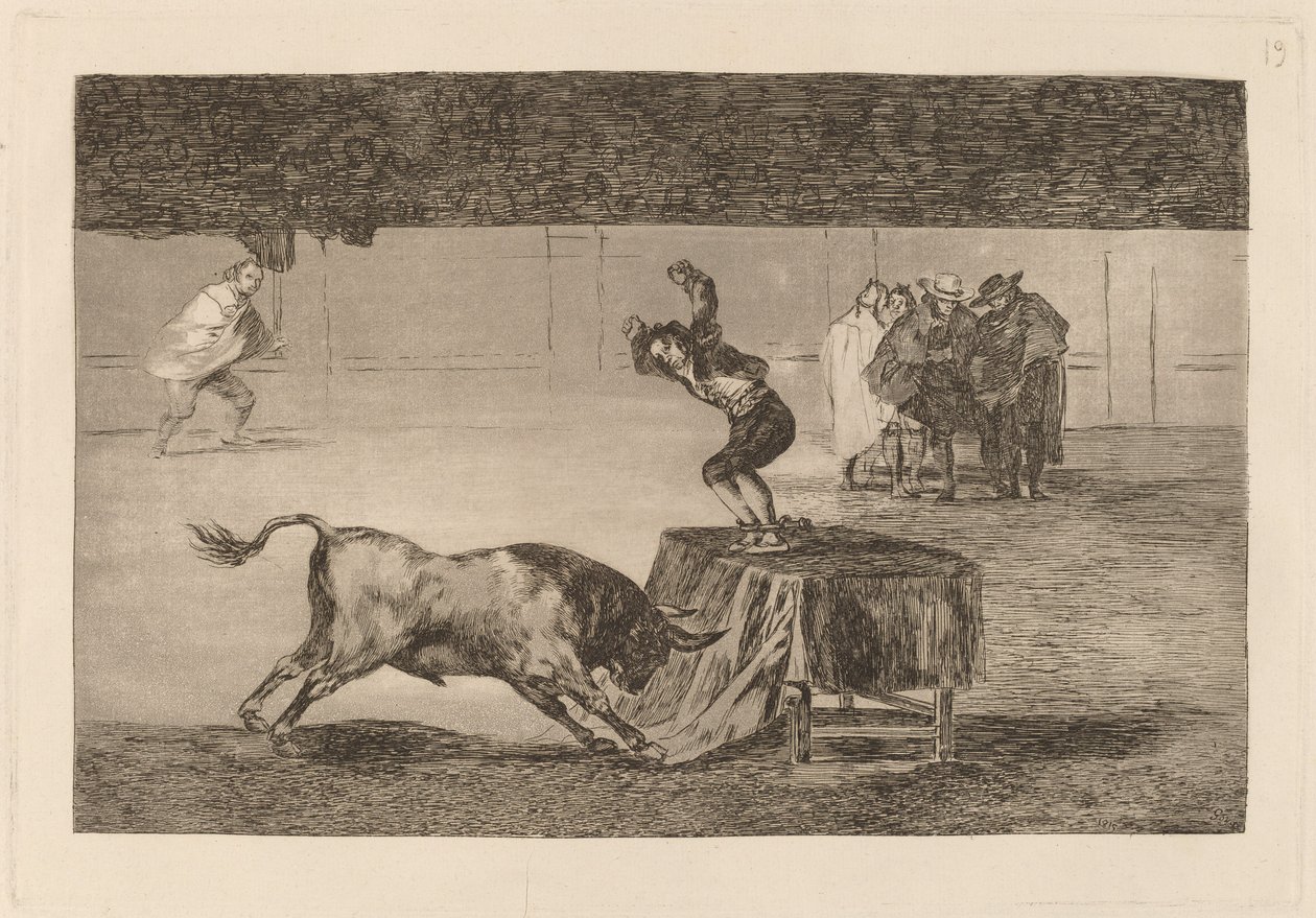 Egy másik őrület ugyanazon a téren (egy másik őrület ugyanabban a gyűrűben) alkotó: Francisco de Goya